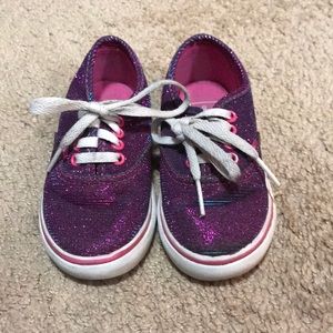 Girls  sparkle vans